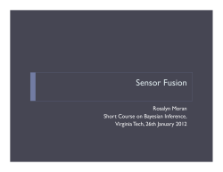 Sensor Fusion - Virginia Tech