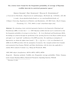 On a better lower bound for the frequentist probability of coverage of