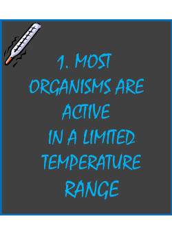 6. Identify a generalisation that can be made about the environment