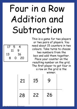 Four in a Row - Collaborative Learning Project