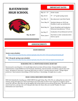 RAVENWOOD HIGH SCHOOL