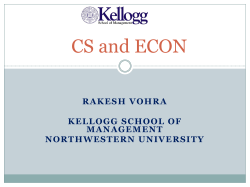 pricing strategies - Cornell Computer Science