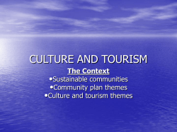 CULTURE AND TOURISM