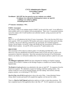 supp. 1 - Cottonwood Valley Charter School