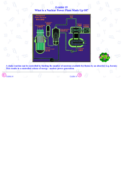 Exhibit 15 What is a Nuclear Power Plant Made Up Of?
