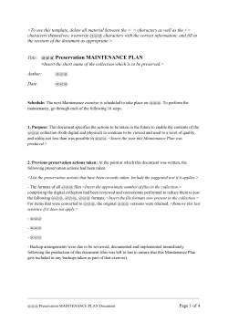 - Digital Preservation Coalition