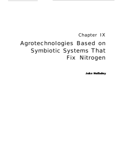 Innovative Biological Technologies for Lesser Developed Countries