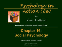 Living Psychology by Karen Huffman