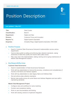 Data Curator
