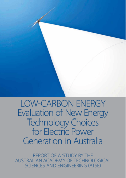 LOw-CARBOn EnERGy Evaluation of new Energy Technology