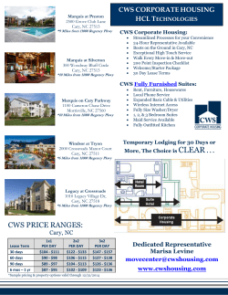 HCL Brochure - CWS Corporate Housing