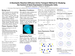 A Stochastic Reaction-Diffusion Active Transport Method for