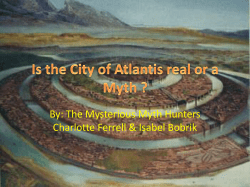 Is The City of Atlantis real?