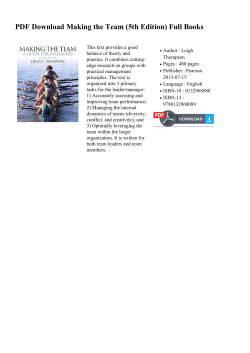 PDF Making the Team (5th Edition) Full