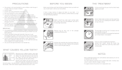 precautions what causes yellow teeth? before you