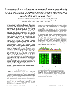 predicting the mechanism of removal of nonspecifically bound
