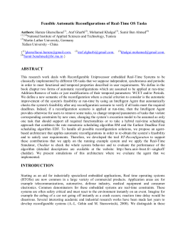 Feasible Automatic Reconfigurations of Real