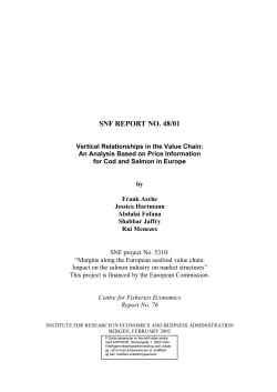 snf report no. 48/01 - Portsmouth Research Portal