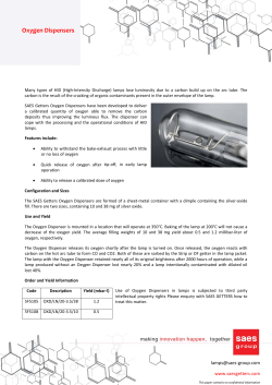 Oxygen Dispensers