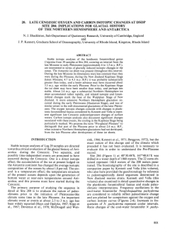 20. Late Cenozoic Oxygen and Carbon Isotopic Changes at DSDP