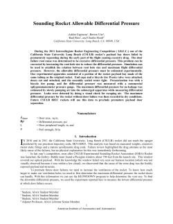 Preparation of Papers for AIAA Technical Conferences