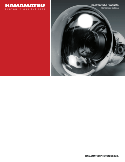 Electron Tube Products