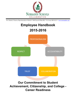 Employee Handbook