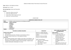 Gladstone Healthy Harbour Partnership Curriculum Resources