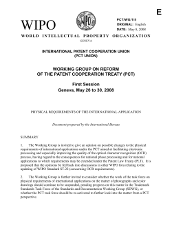 PCT/WG/1/5