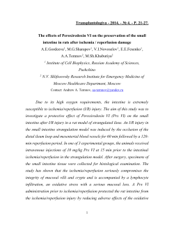 P. 21-27. The effects of Peroxiredoxin VI on the preservation of the