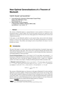 Near-Optimal Generalisations of a Theorem of Macbeath