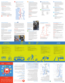 MAP - Seattle Streetcar