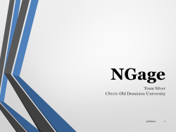The NGage Platform