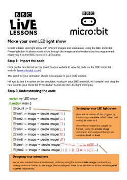 Make your own LED light show