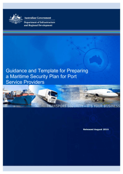 Template A - Guidance document template