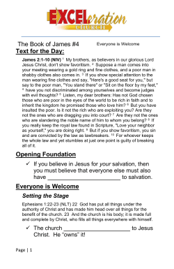 Exists for Others - Exceleration Church