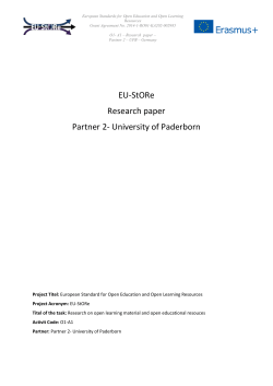 EU-StORe_P2_O1-A1_UPB_2014-1-RO01-KA202