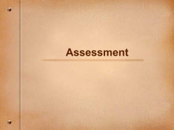 Assessment