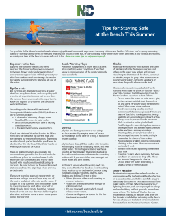 Tips for Staying Safe at the Beach This Summer