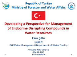 Implementation of Environmental Quality Standards under Water