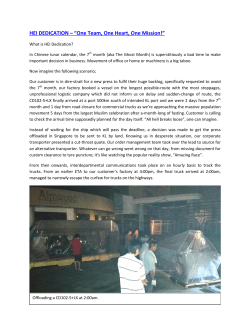 HEI DEDICATION &ndash; &ldquo;One Team, One Heart, One Mission!&rdquo;