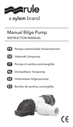 Manual Bilge Pump