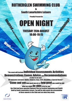 OPEN NIGHT - Stonelaw Community Sport Hub