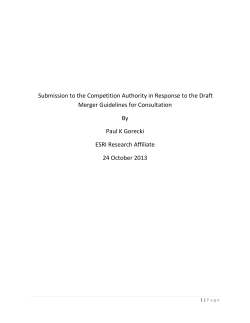 The Competition and Consumer Protection Commission