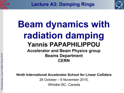 radiation damping
