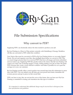 File Submission Specifications - Ry