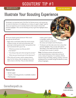 The Canadian Path | Scouting Life : Scouting Life