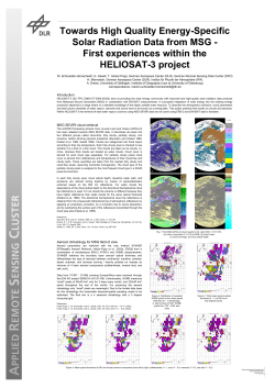 Towards High Quality Energy-Specific Solar