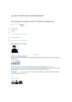 The Universe - of Thinkers - KSU Faculty Member websites