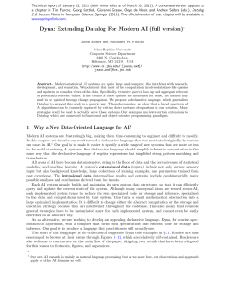 Dyna: Extending Datalog For Modern AI (full version)⋆